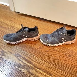 On cloud cloudflow rock and rose sneakers 8